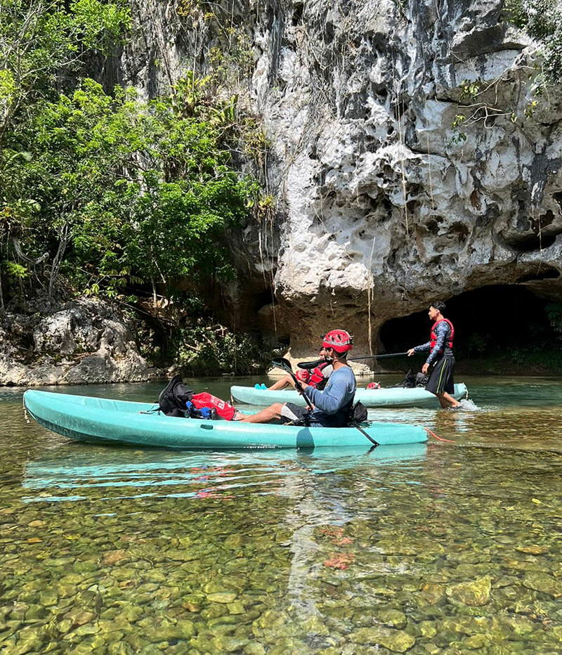 Cave Kayaking with Tour Belize Adventure