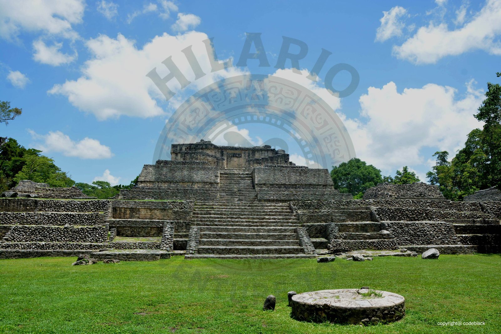Caracol Mayan Temple ruins in Belize with Hilario Adventure Tours